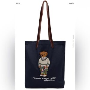 POLO BEAR Ralph Lauren tote bag🧸